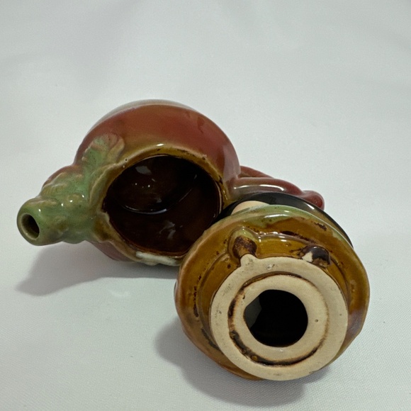 Snowman Top Hats Miniature Teapot Creamer Matching Salt & Beanie Pepper Shakers - Picture 10 of 12